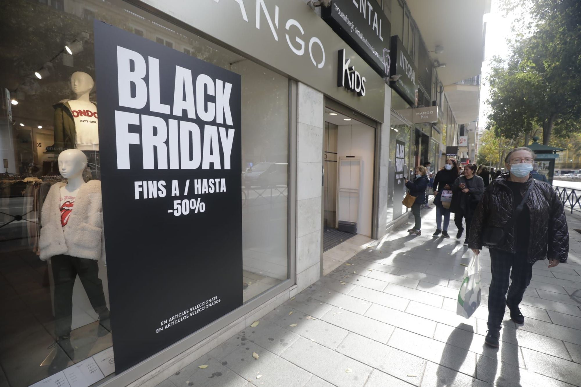 Eindrücke vom Black Friday 2021 in Palma de Mallorca