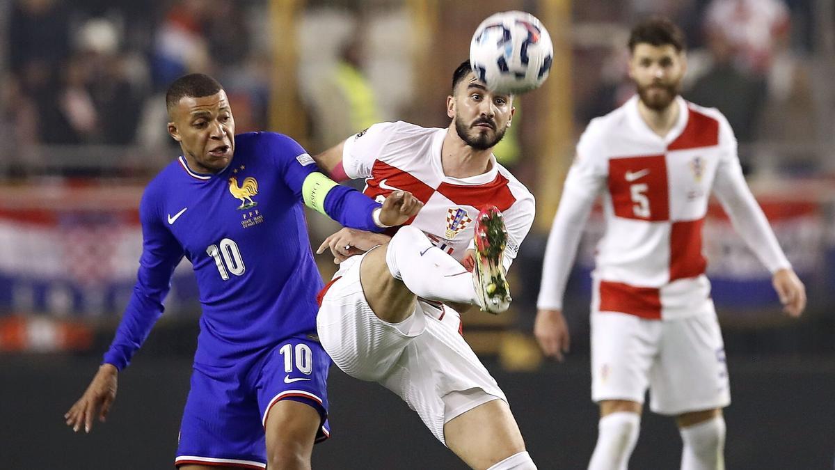 Kylian Mbappé, ante Croacia.