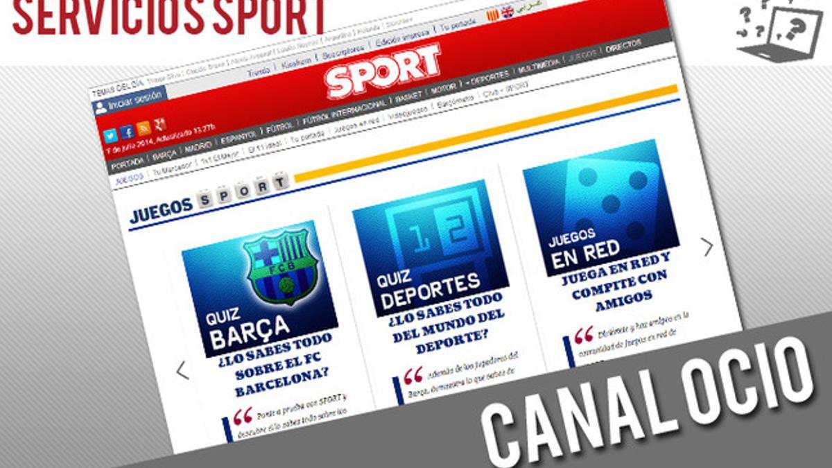 Descubre el canal de ocio de SPORT