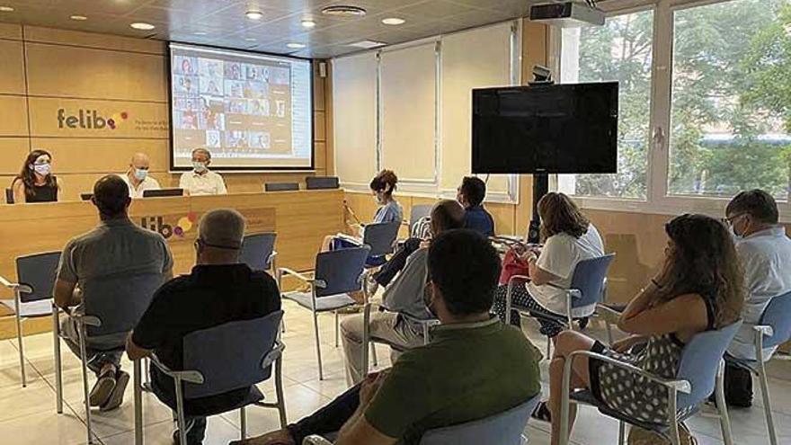 Imagen de la reunión celebrada ayer por la Federación de Entidades Locales de Balears.