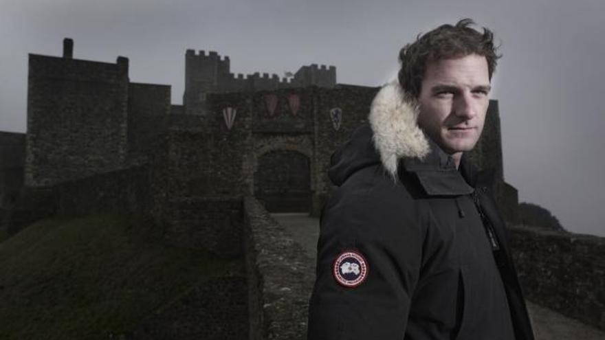 Arriba, el historiador Dan Snow. Abajo, vista de la Alcazaba desde el Castillo de Gibralfaro.