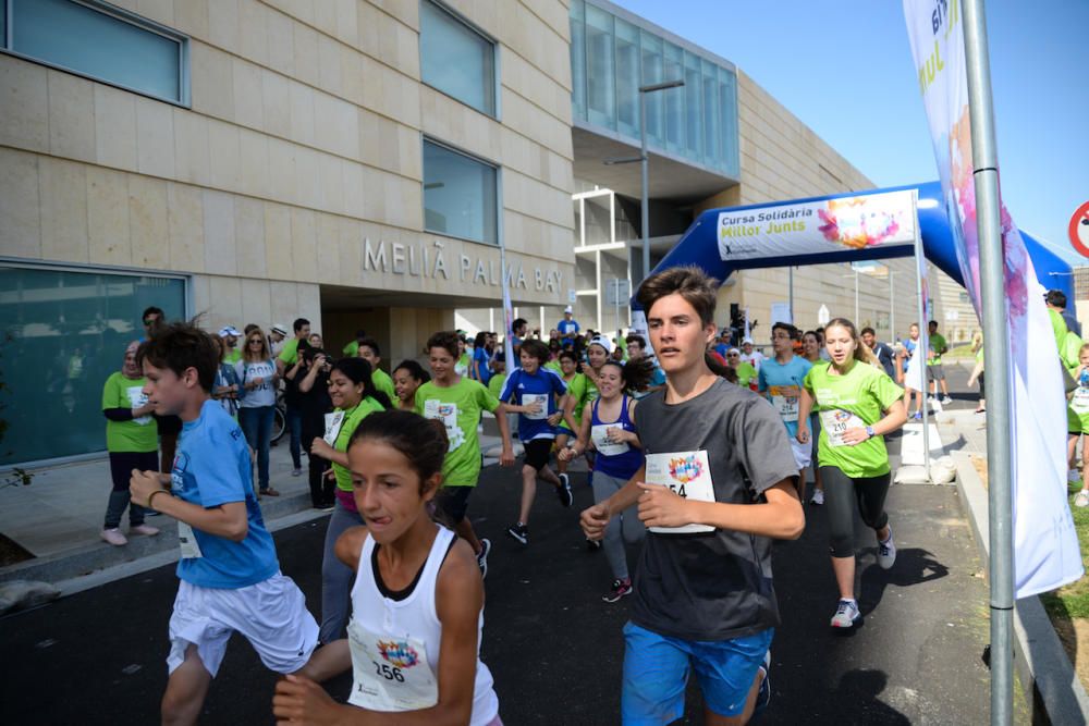 Carrera solidaria de la Fundación Rafa Nadal en la Soledat y Nou Llevant