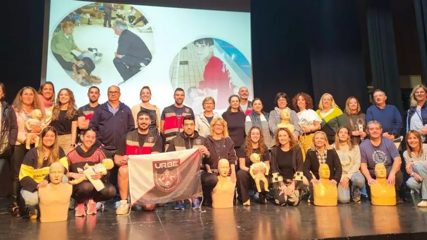 La URBE Mallén imparte un taller de formación en RCP