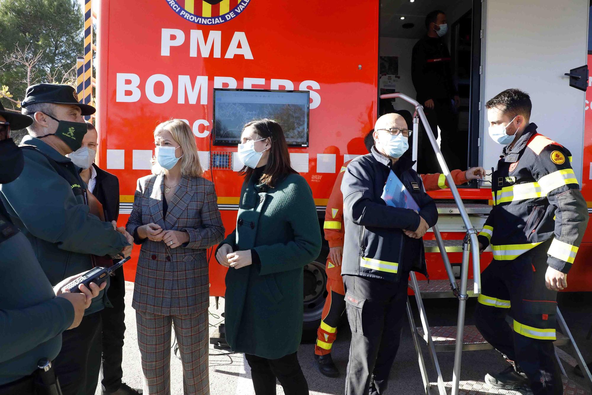 Simulacro planta potabilizadora de Manises