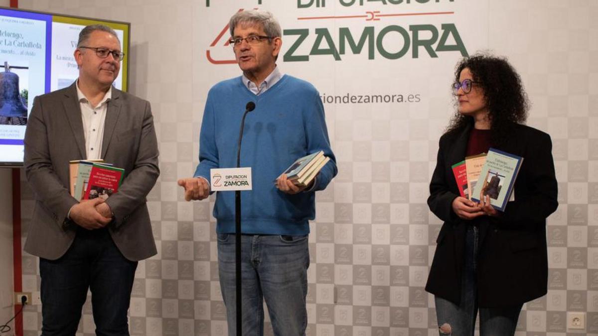 Presentación de los libros de la colección. |