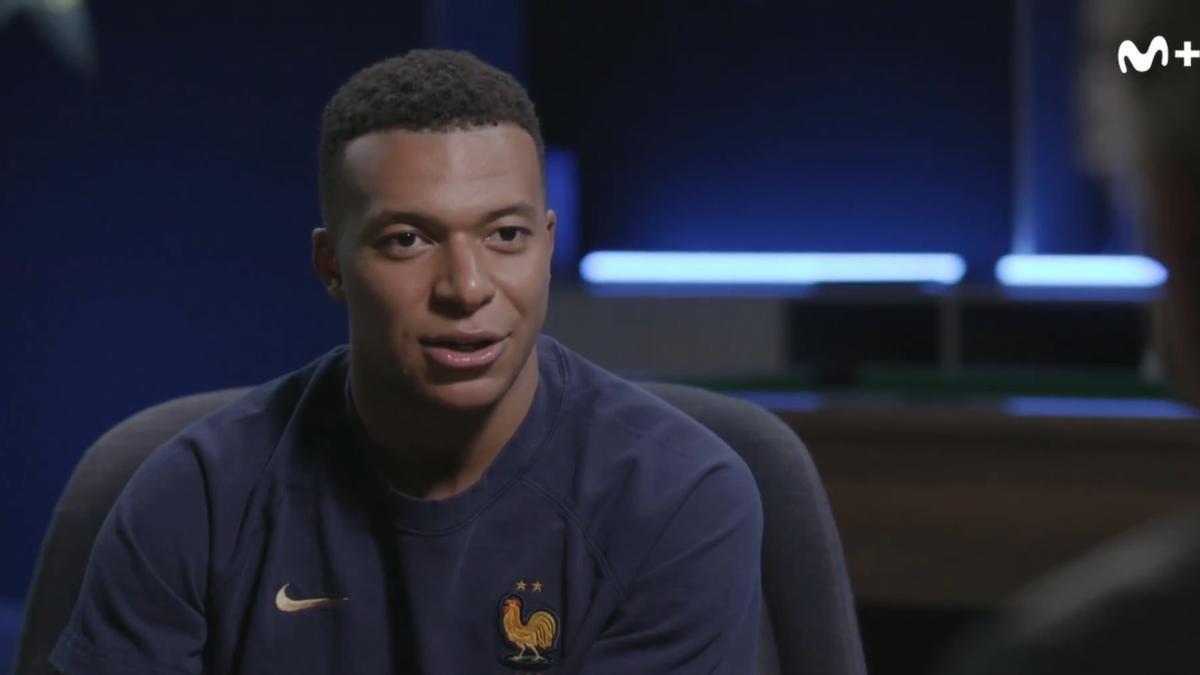 Mbappé en Universo Valdano: "Fue una suerte para mí jugar con Leo Messi"