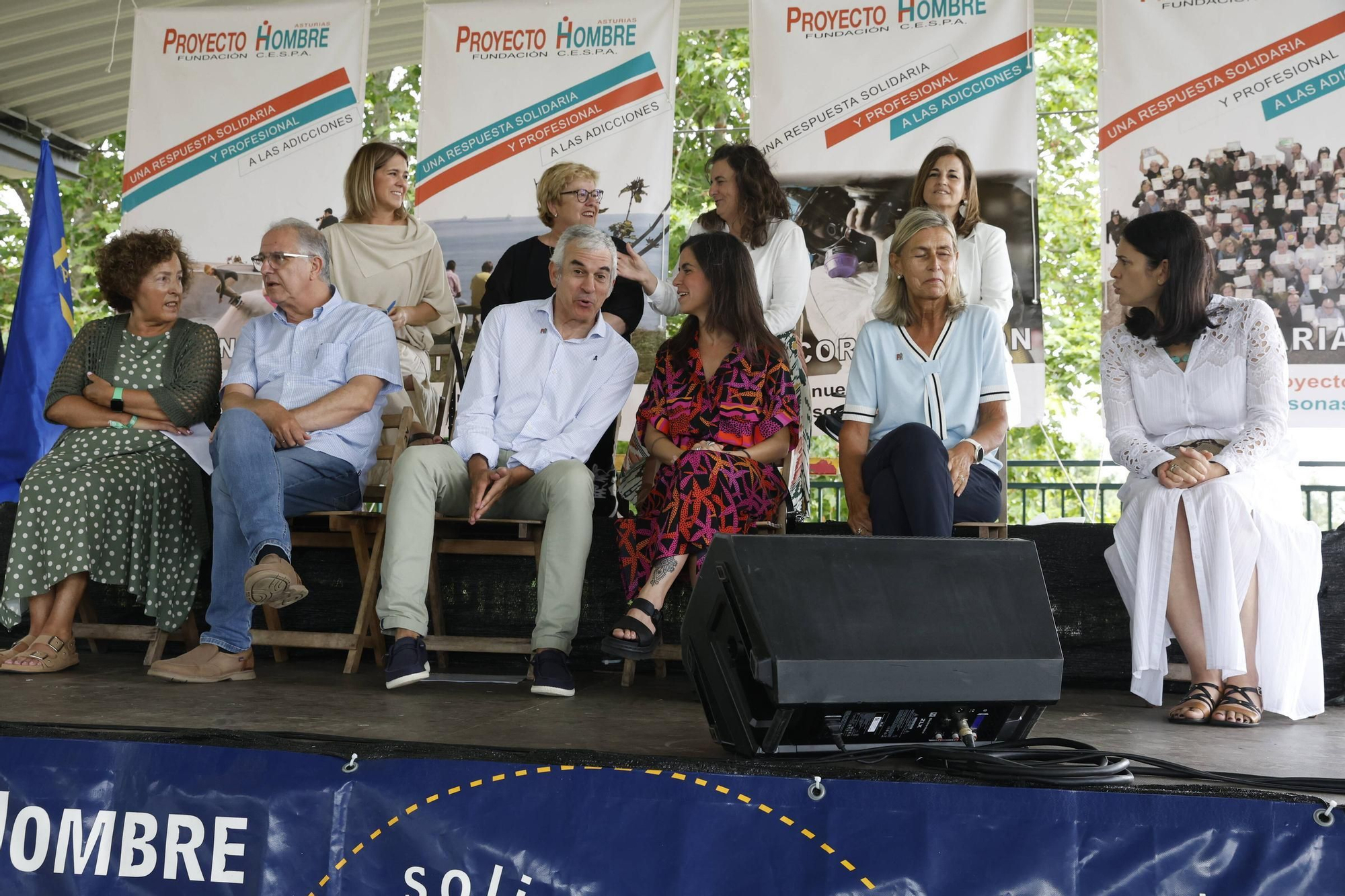 La fiesta anual de Proyecto Hombre en Gijón, en imágenes