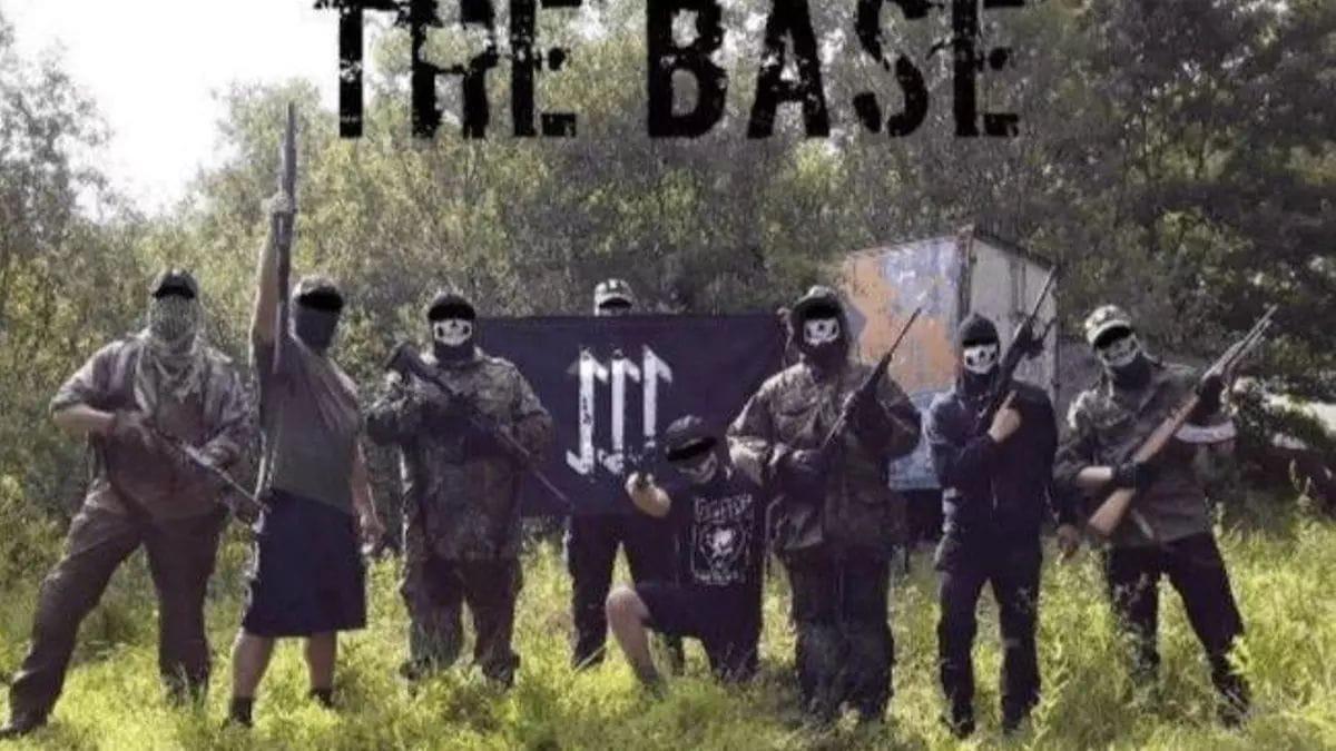 Imagen propagandística del grupo nazi The Base.