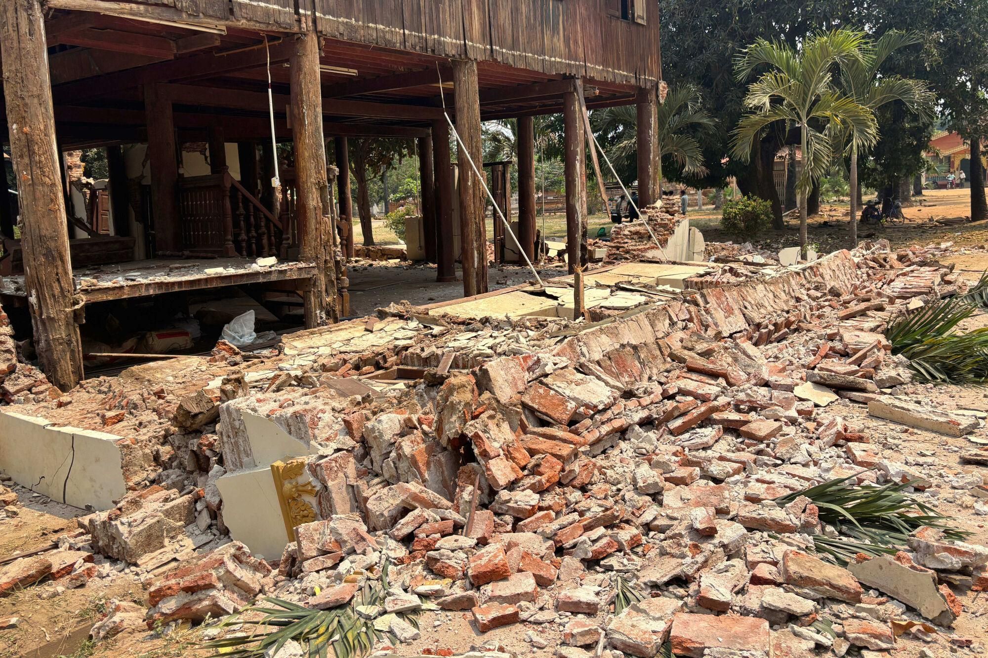Terremoto en Birmania y Tailandia.