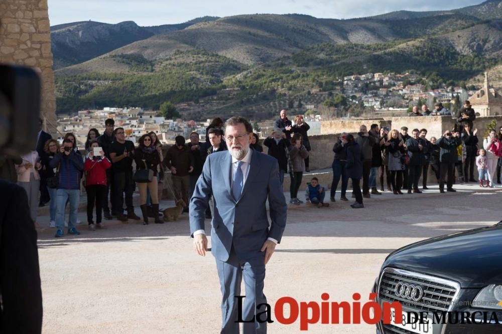 Visita de Mariano Rajoy a Caravaca