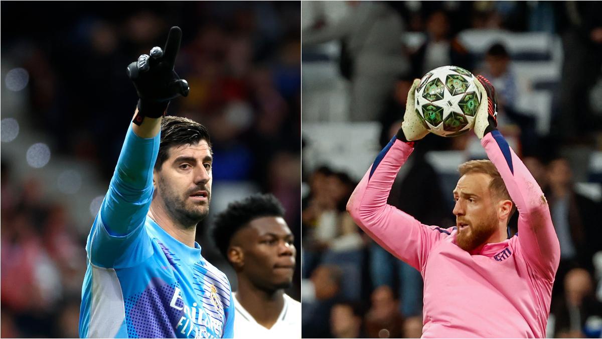 Oblak habla de mala suerte y Courtois acusa al Atlético de “victimismo”