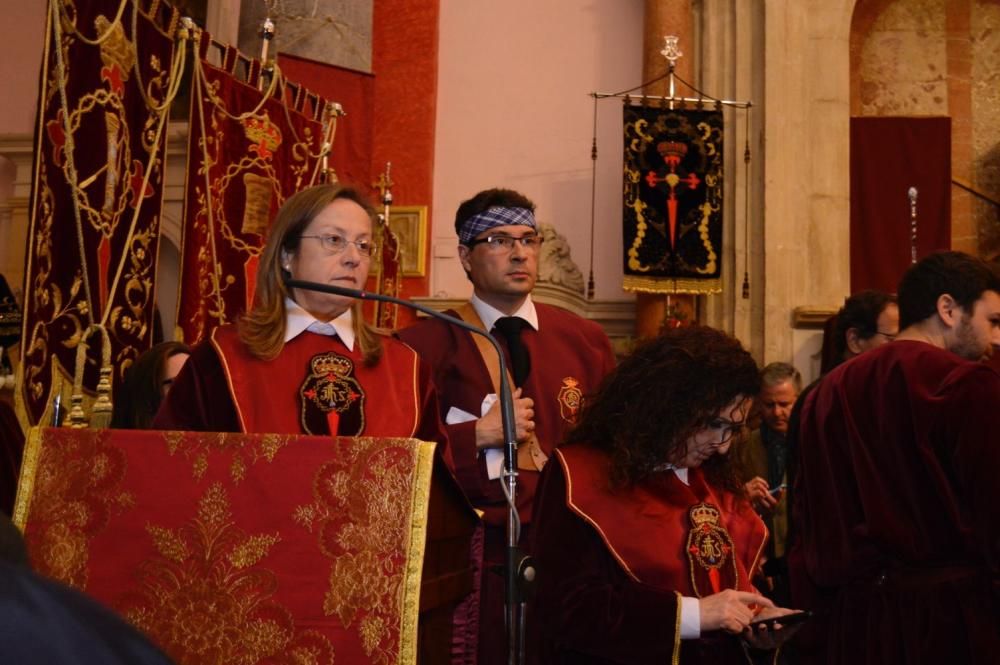 La procesión del Perdón se queda en San Antolín