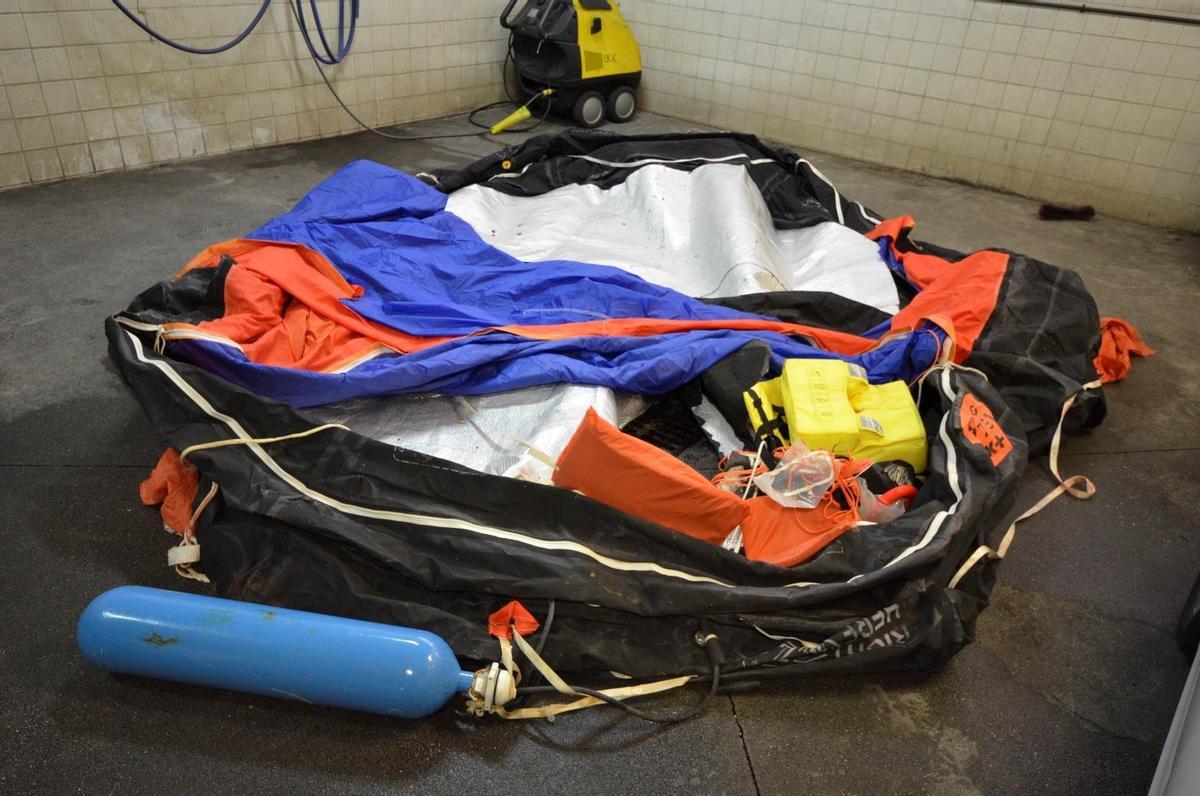 Balsa salvavidas del «Pitanxo»