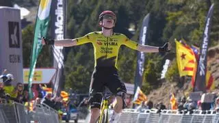 ¡Jonas Vingegaard saca su mejor versión y corona La Molina en primera posición!
