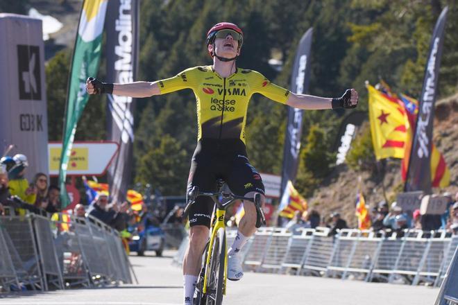 Volta a Catalunya 2026: ganador, resultados y tiempos de la etapa 5 entre La Seu d'Urgell y Coll de Pal