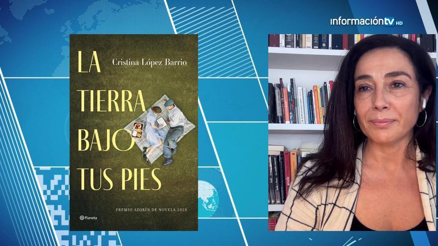 Cristina López Barrio presenta “La tierra bajo tus pies” en las Veladas Literarias