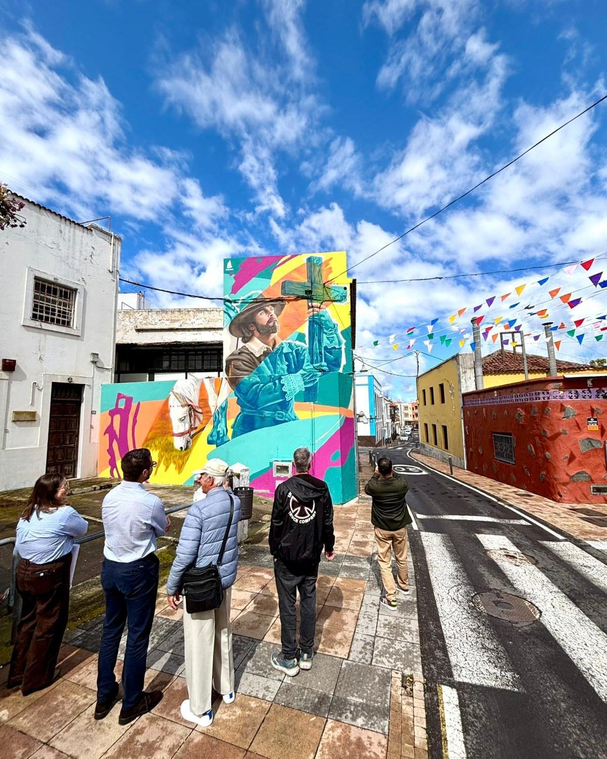 Nuevo mural en Los Realejos