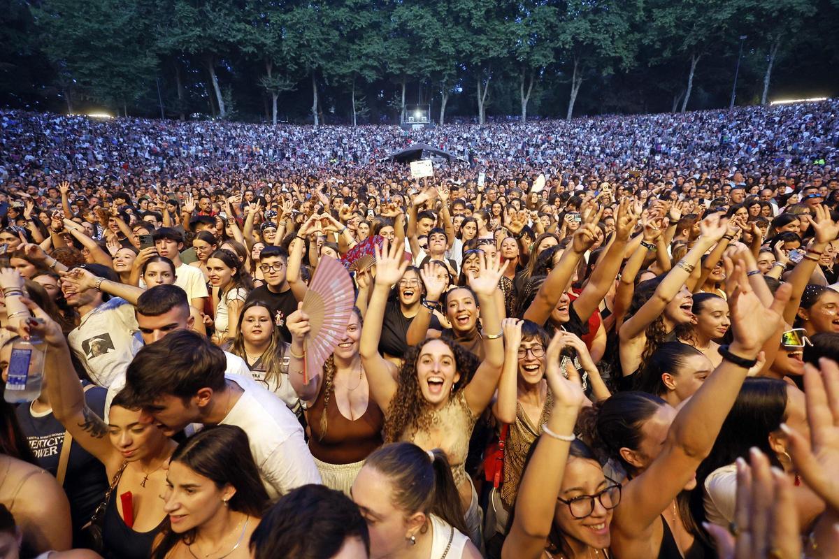 Las imágenes del concierto de Abraham Mateo en Castrelos