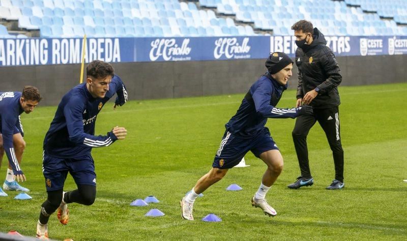 Entrenamiento del Real Zaragoza (12-22-2020)