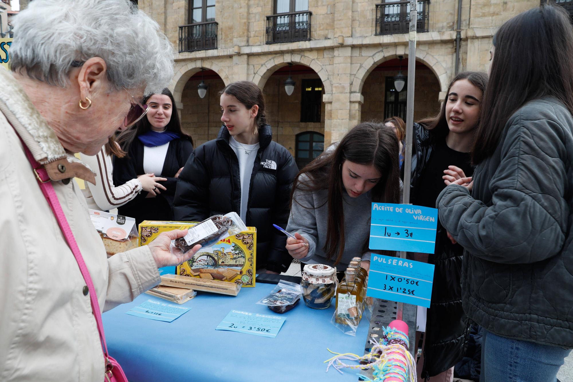 Las cooperativas escolares de Avilés toman El Parche