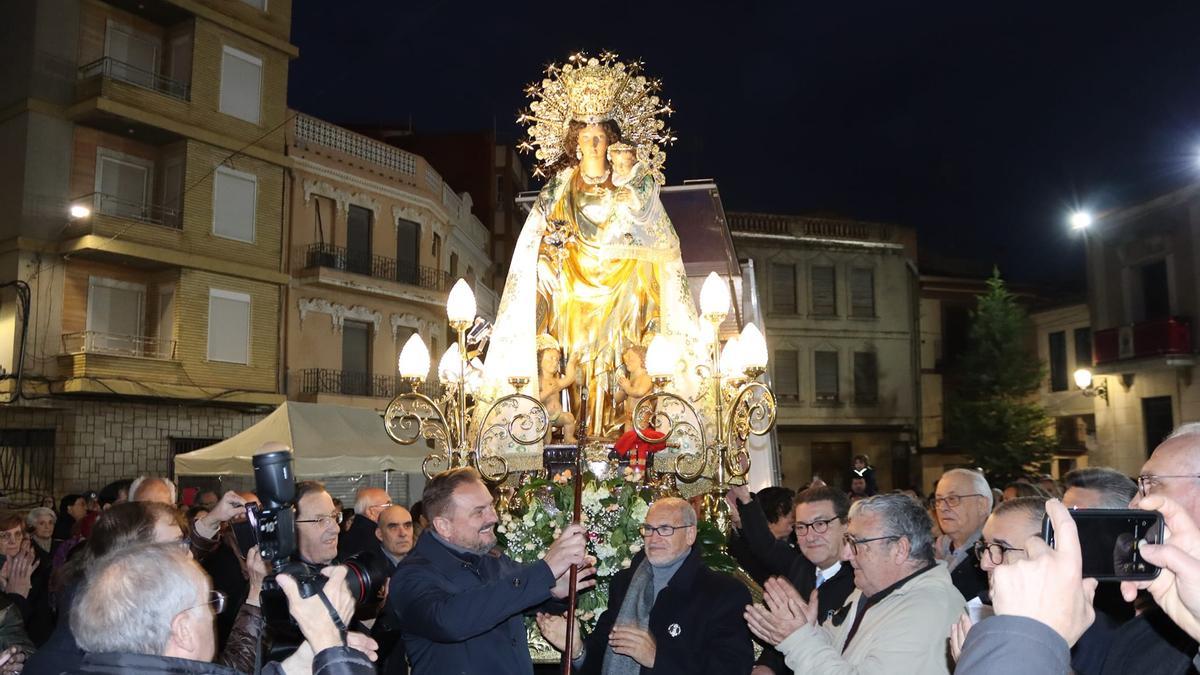 Visita de la Pelegrina a Silla