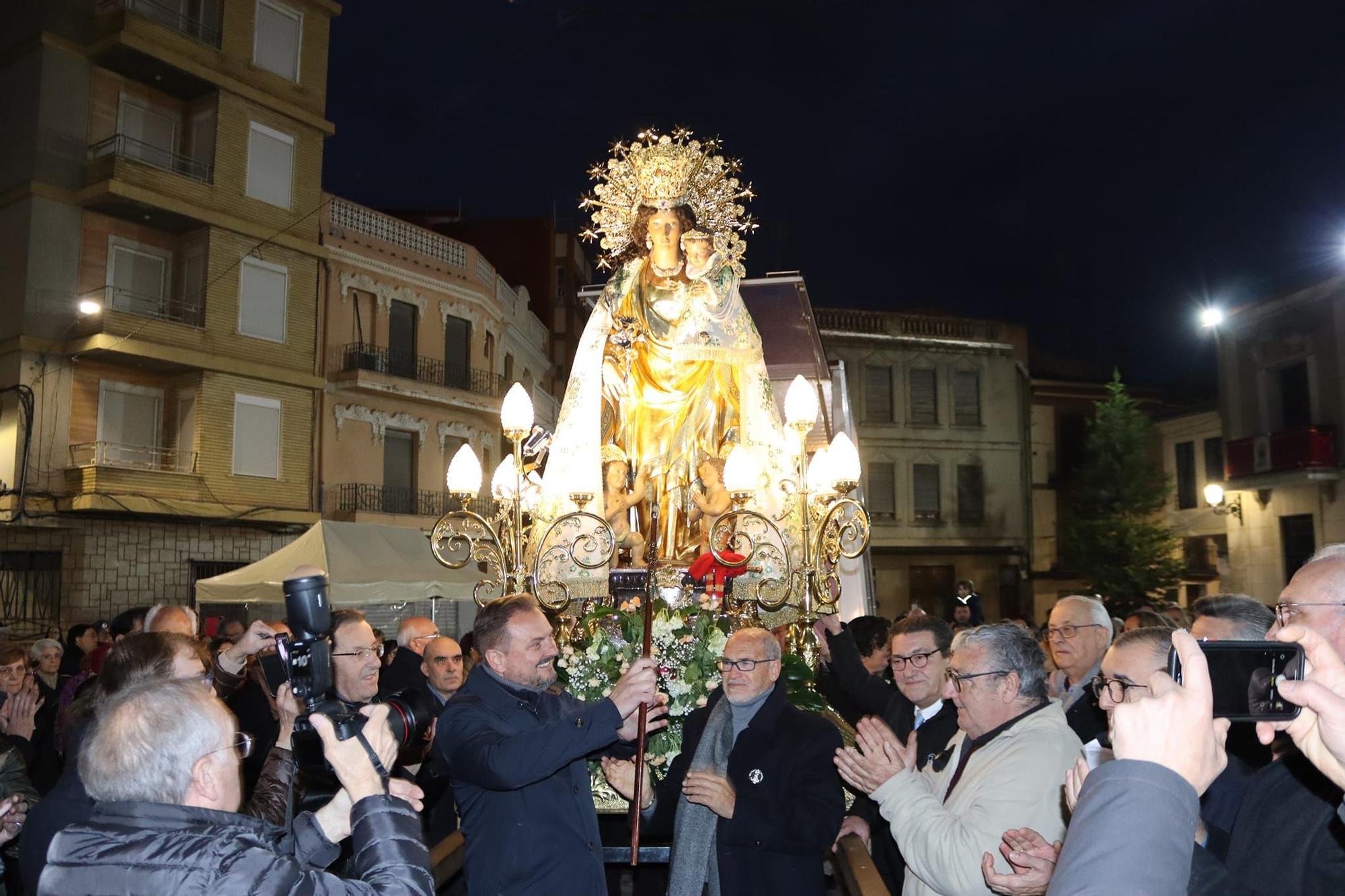 Visita de la "Peregrina" a Silla