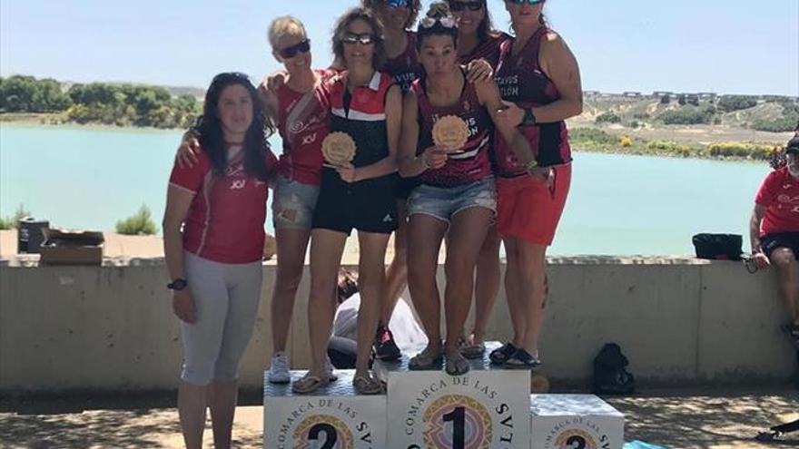 El Triatlón de Ejea se celebró en modalidad Olímpica No Drafting