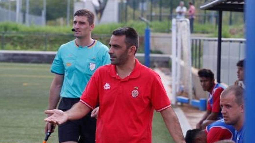 Àlex Marsal, entrenador del Girona.