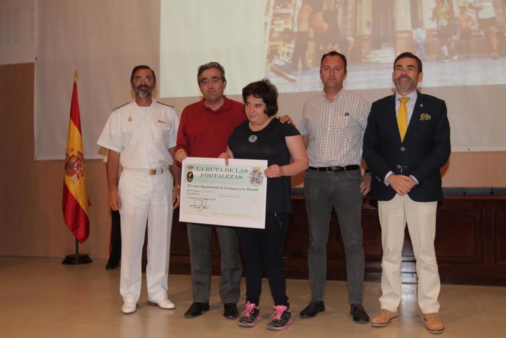 Entrega de donativos de la Ruta de las Fortalezas