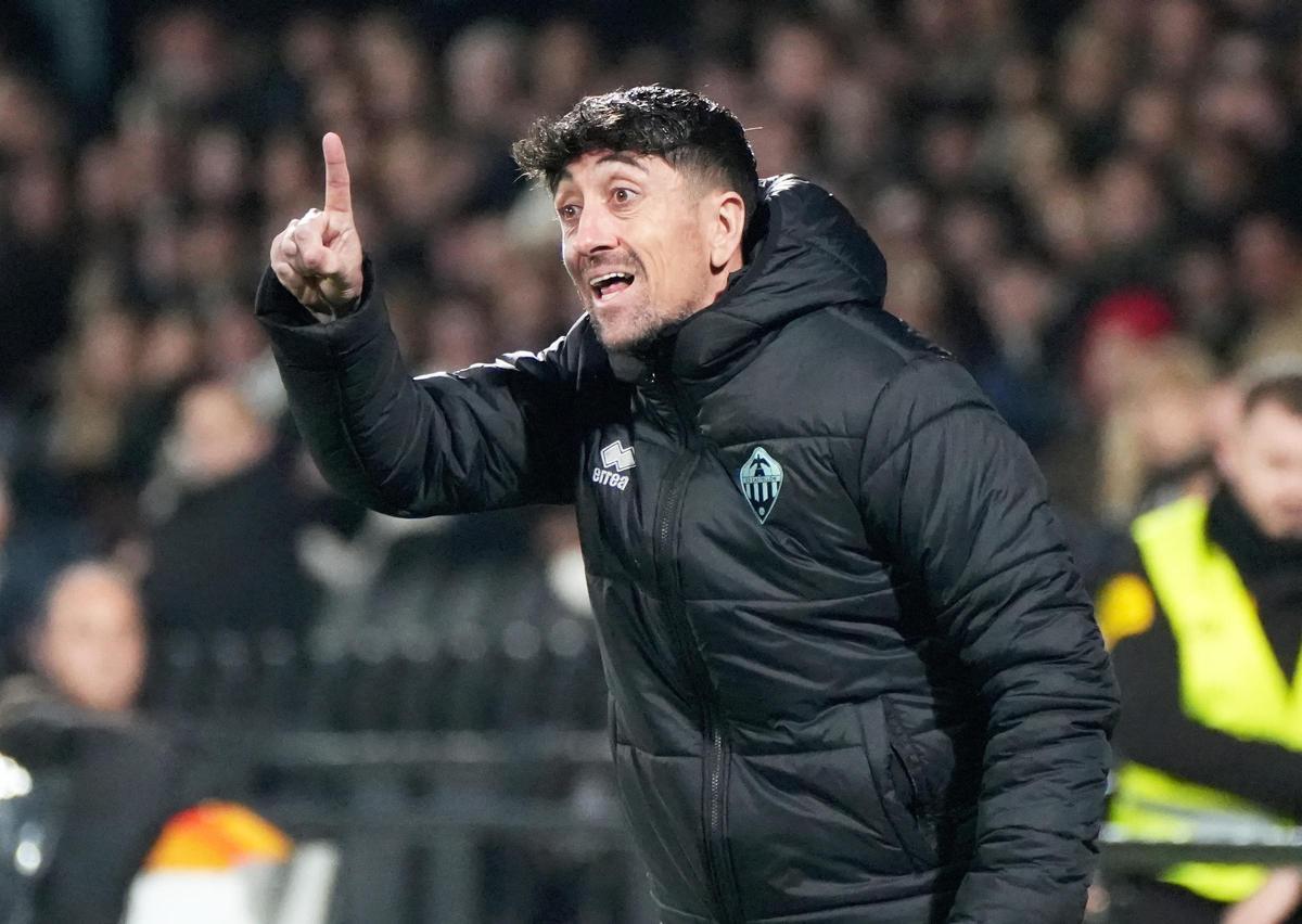 Pablo Hernández, durante el Castellón-Leganés