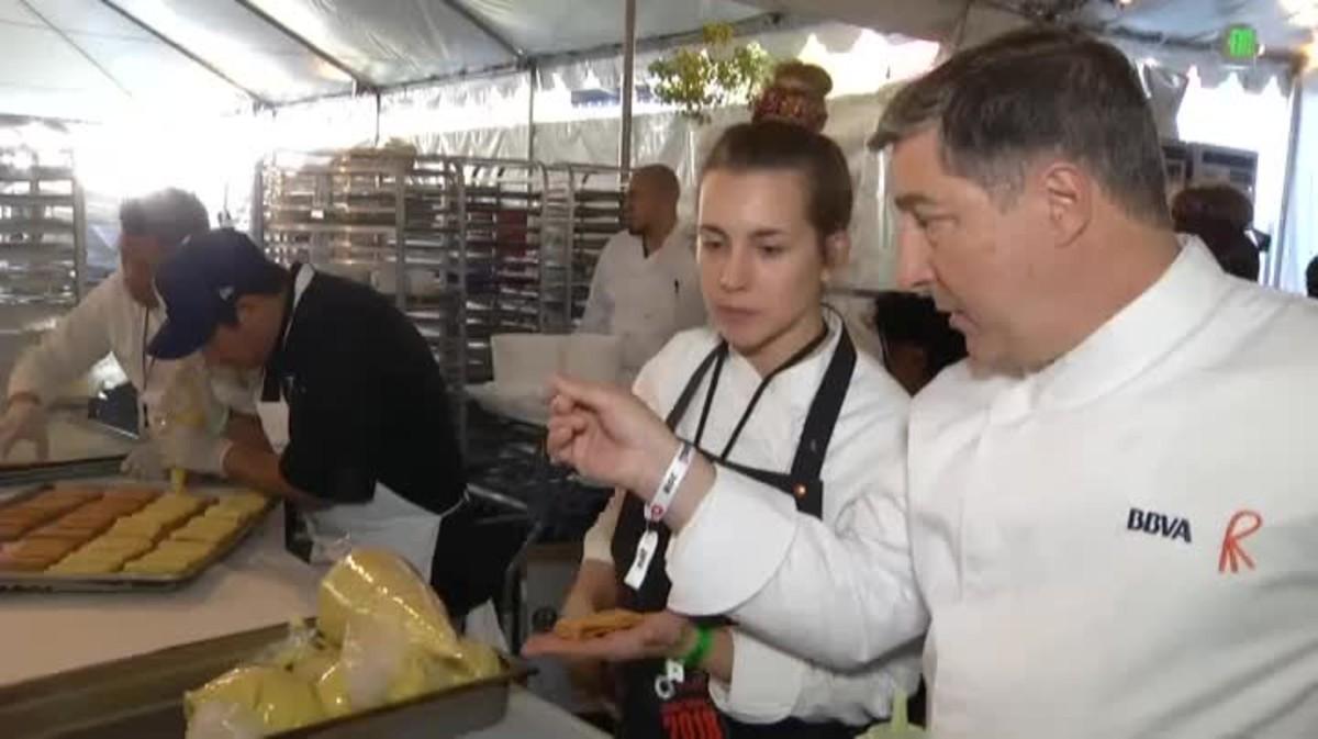 Los reputados cocineros han preparado los platos de la cena benéfica que Elton John organiza desde hace 25 años.