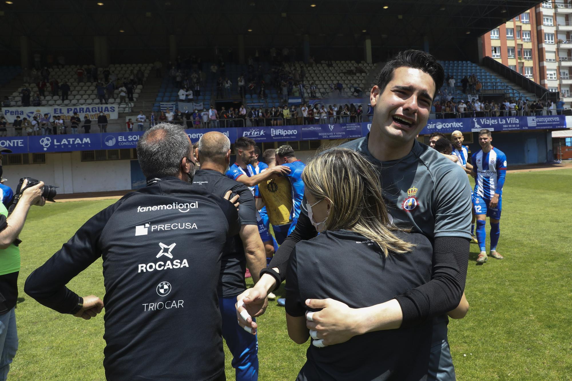 La celebración del Real Avilés, en imágenes