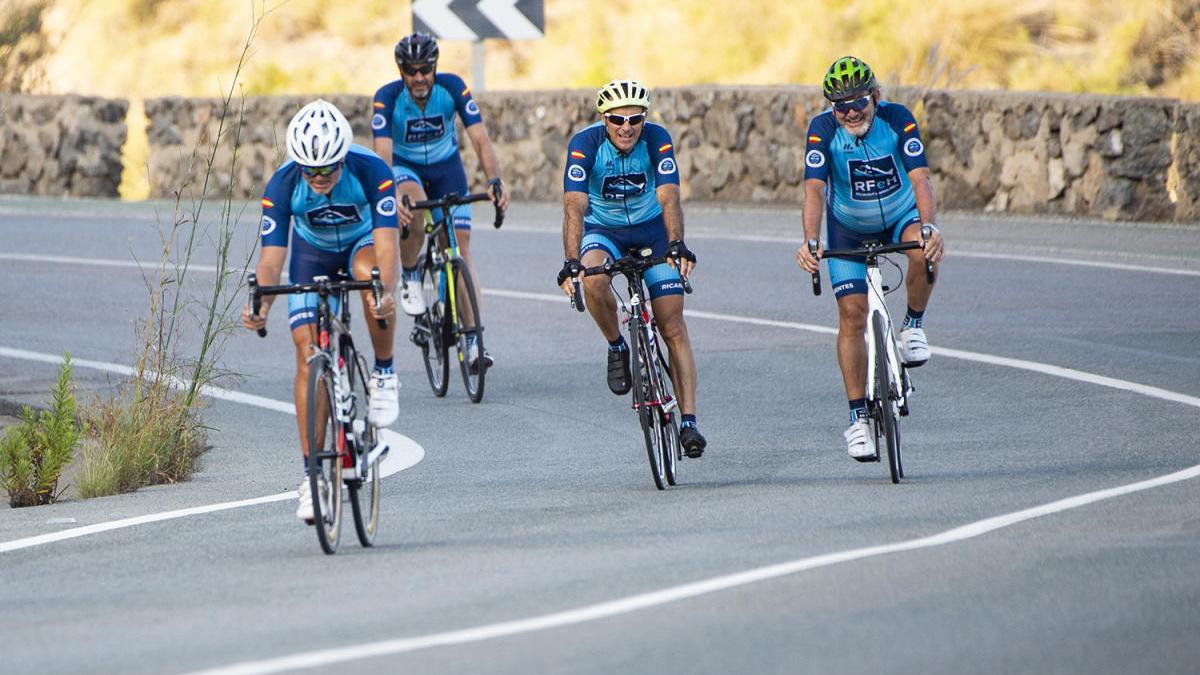 Portmán acoge un cuádruple Everesting a beneficio de Autismo Somos Todos