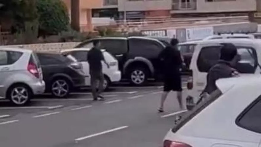 Violenta pelea entre cuatro personas en el sur de Tenerife