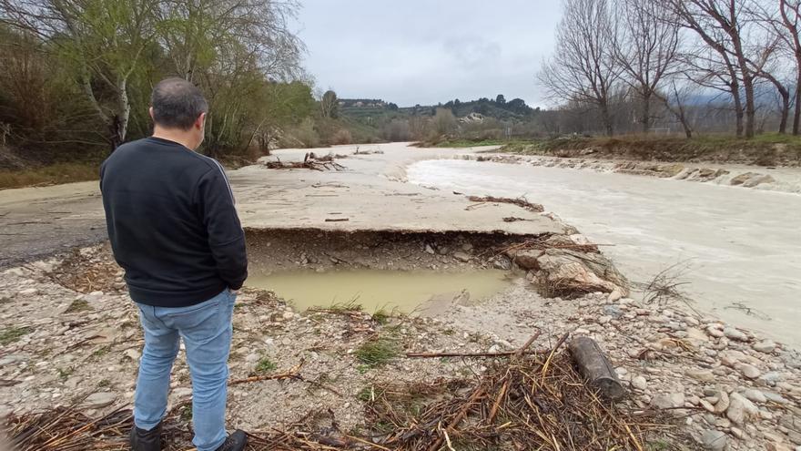 El río Serpis a su paso por Muro