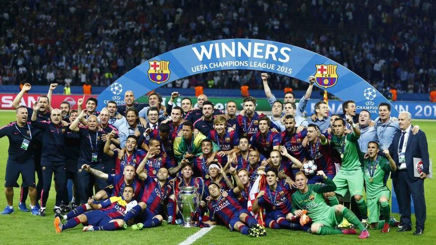 El FC Barcelona domina con un repóquer el fútbol mundial