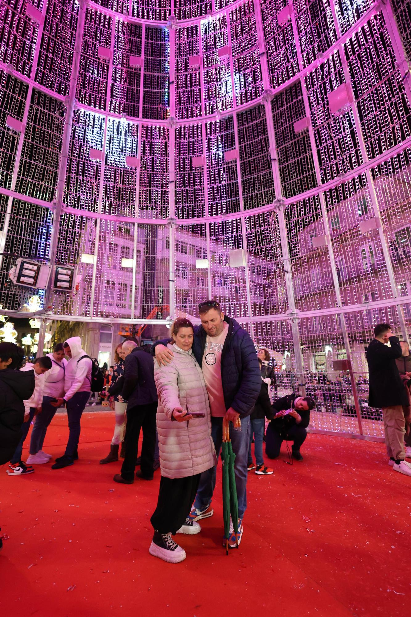 La Navidad de Vigo ya deslumbra al mundo