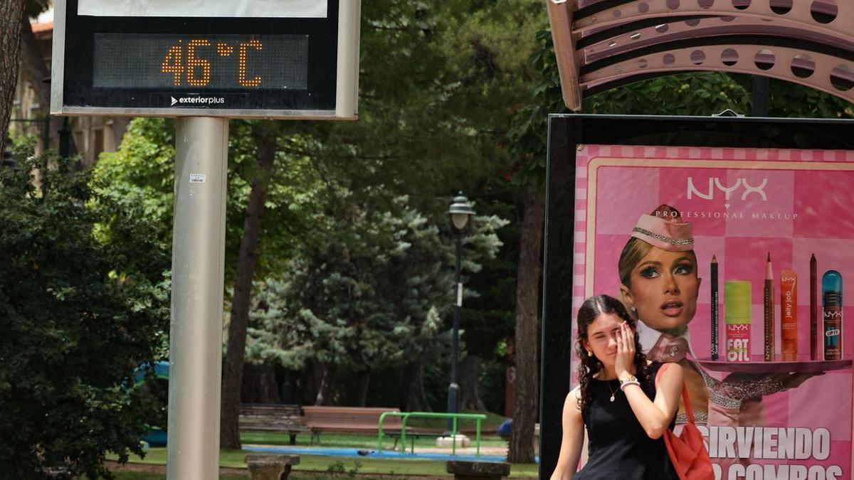 Algunos termómetros urbanos de Alcoy llegaron a marcar 46 grados en julio