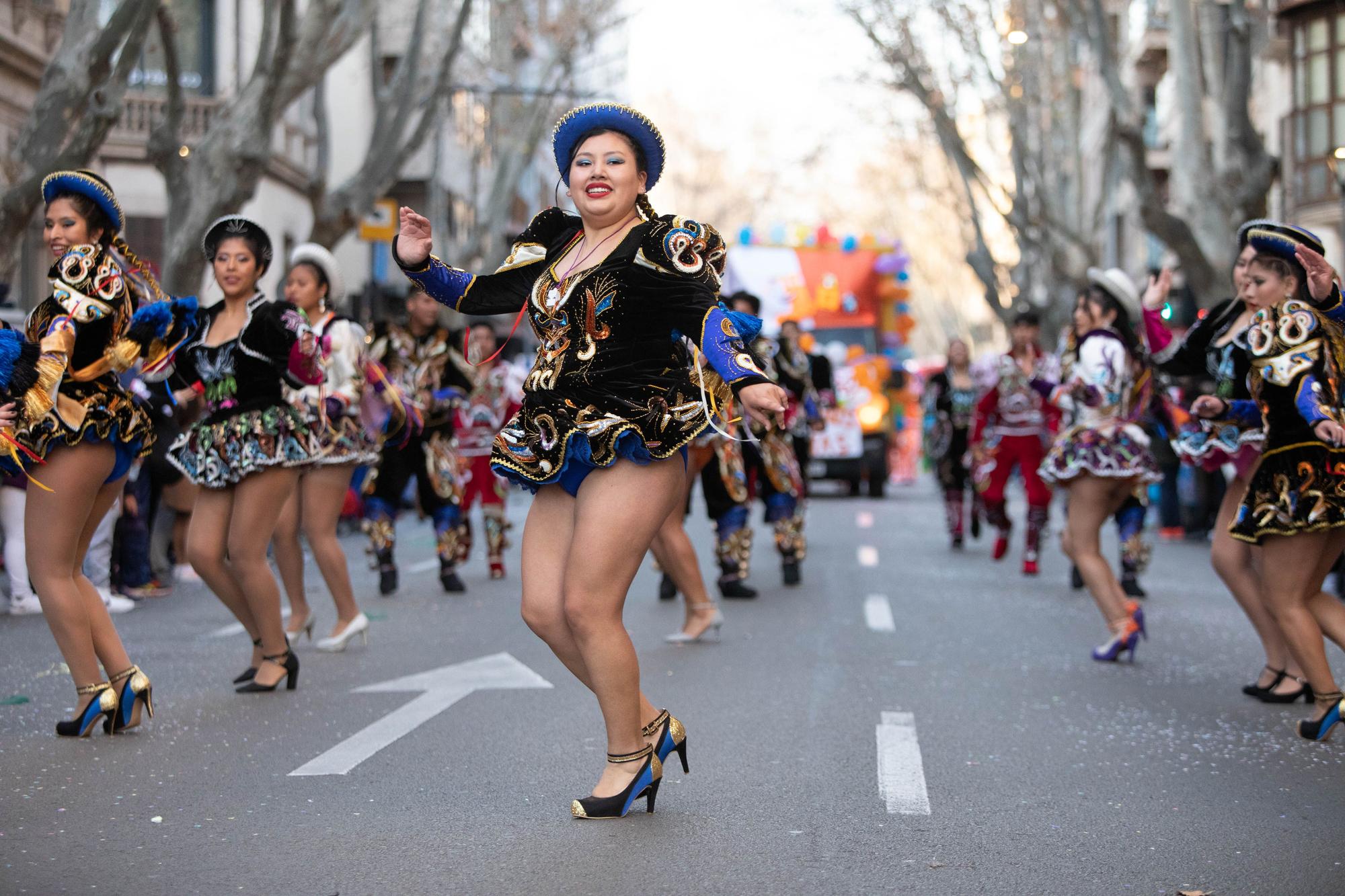 Karneval auf Mallorca: Die besten Bilder vom großen Umzug in Palma