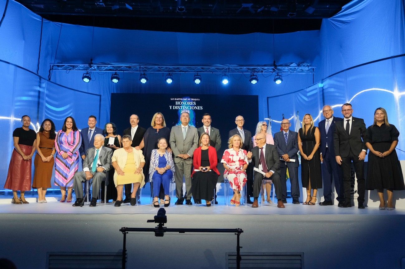 Gala de Honores y Distinciones de San Bartolomé de Tirajana