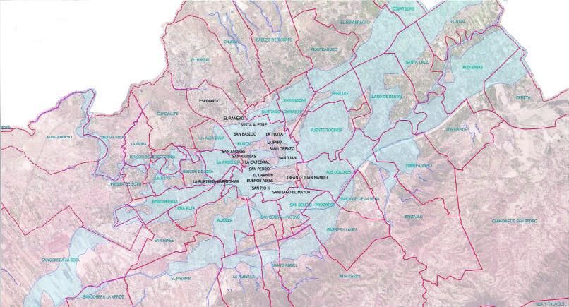 Mapa de riadas.