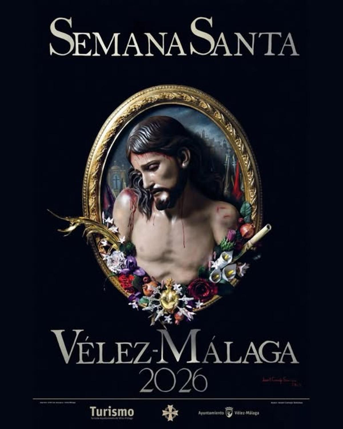 Cartel de Semana Santa 2026 en Vélez-Málaga