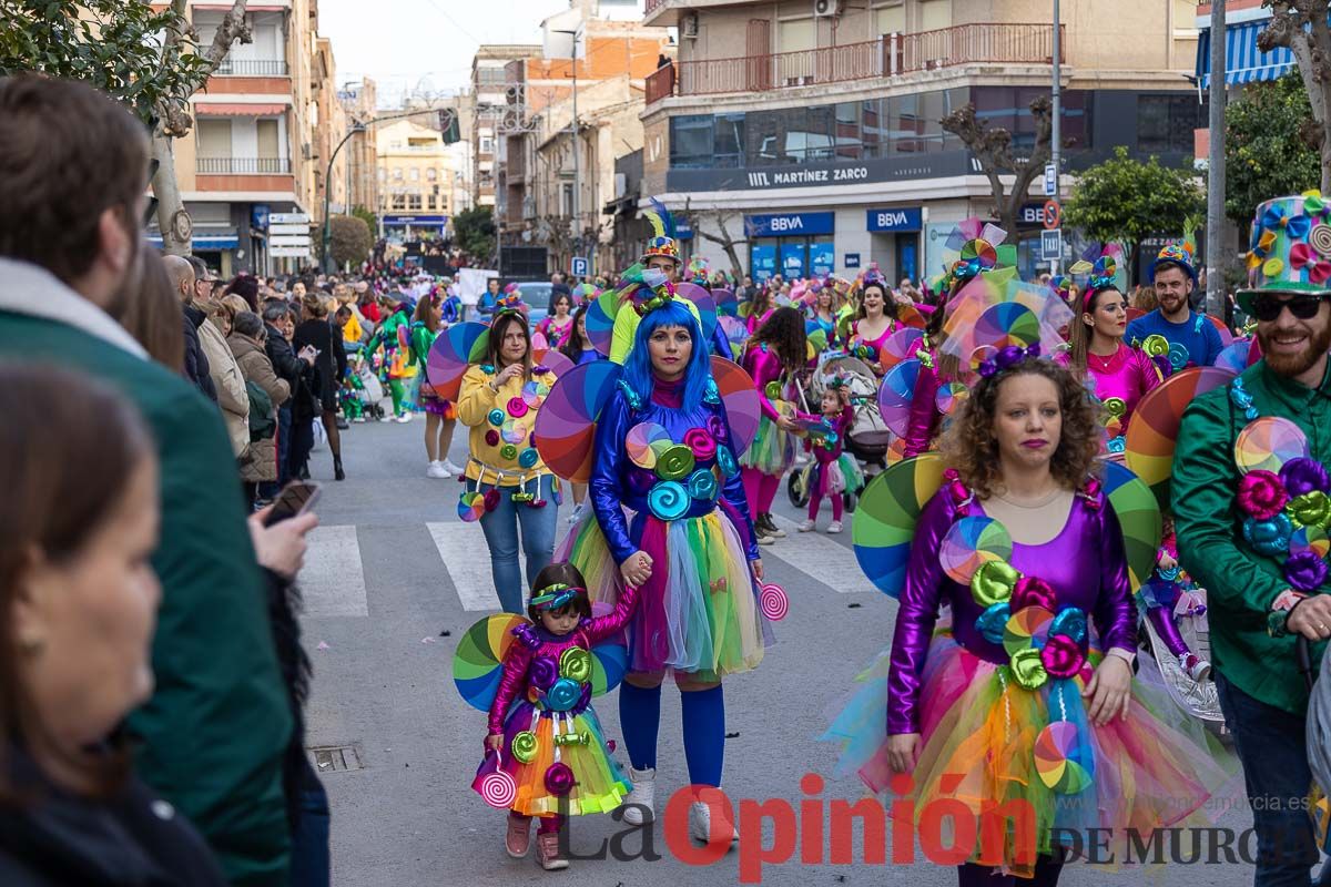 Los niños toman las calles de Cehegín en su desfile de Carnaval