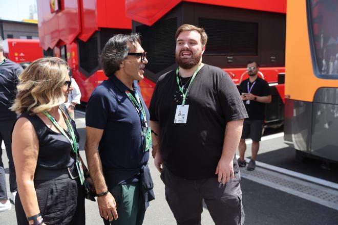 Los famosos que se han pasado por el Circut para ver el GP de España de F1