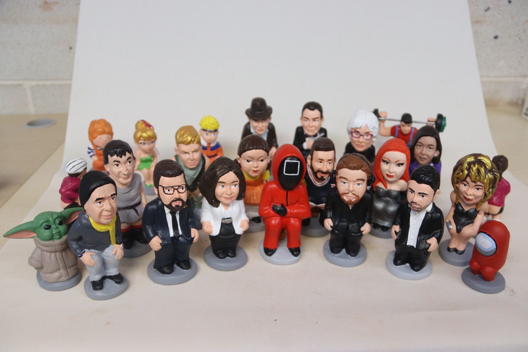 Els caganers que triomfaran aquest Nadal 2021 (Fotos: Caganer.com)