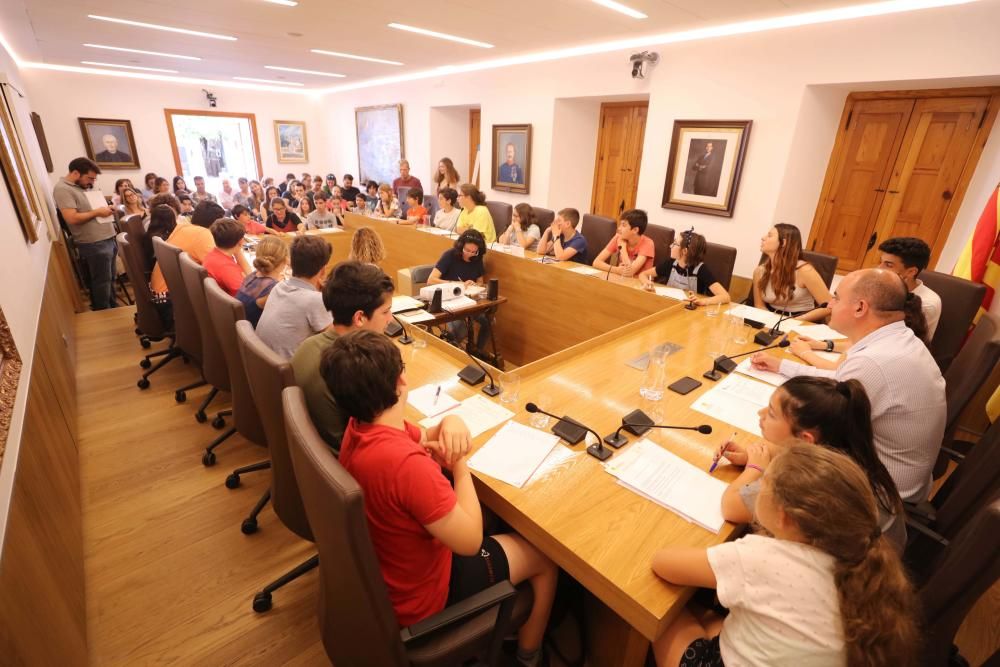 Pleno Infantil en Santa Eulària