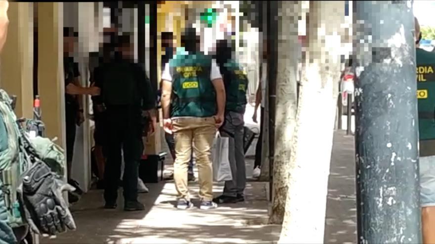 Trece detenidos en una operación internacional contra el tráfico de drogas en Ibiza