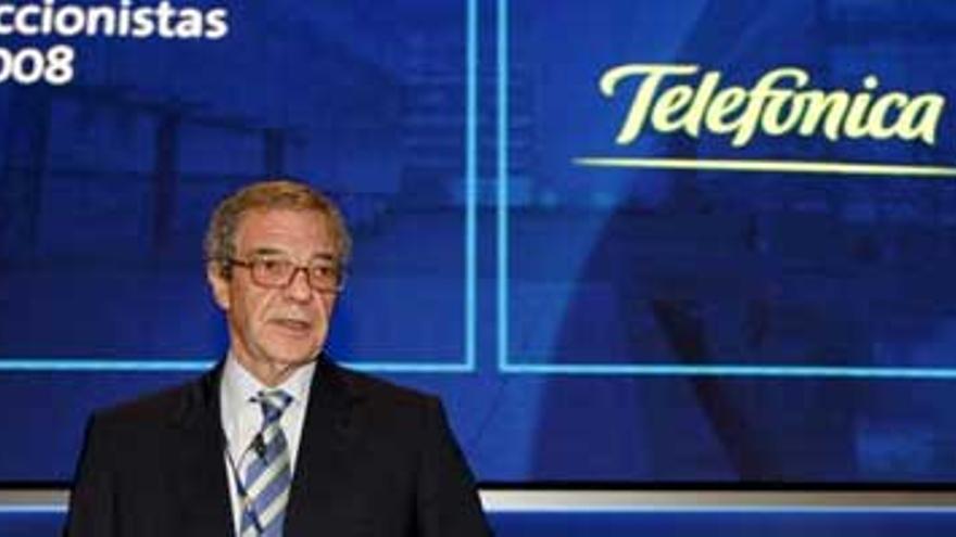 Telefónica ganó cerca de 7.600 millones de euros en 2008