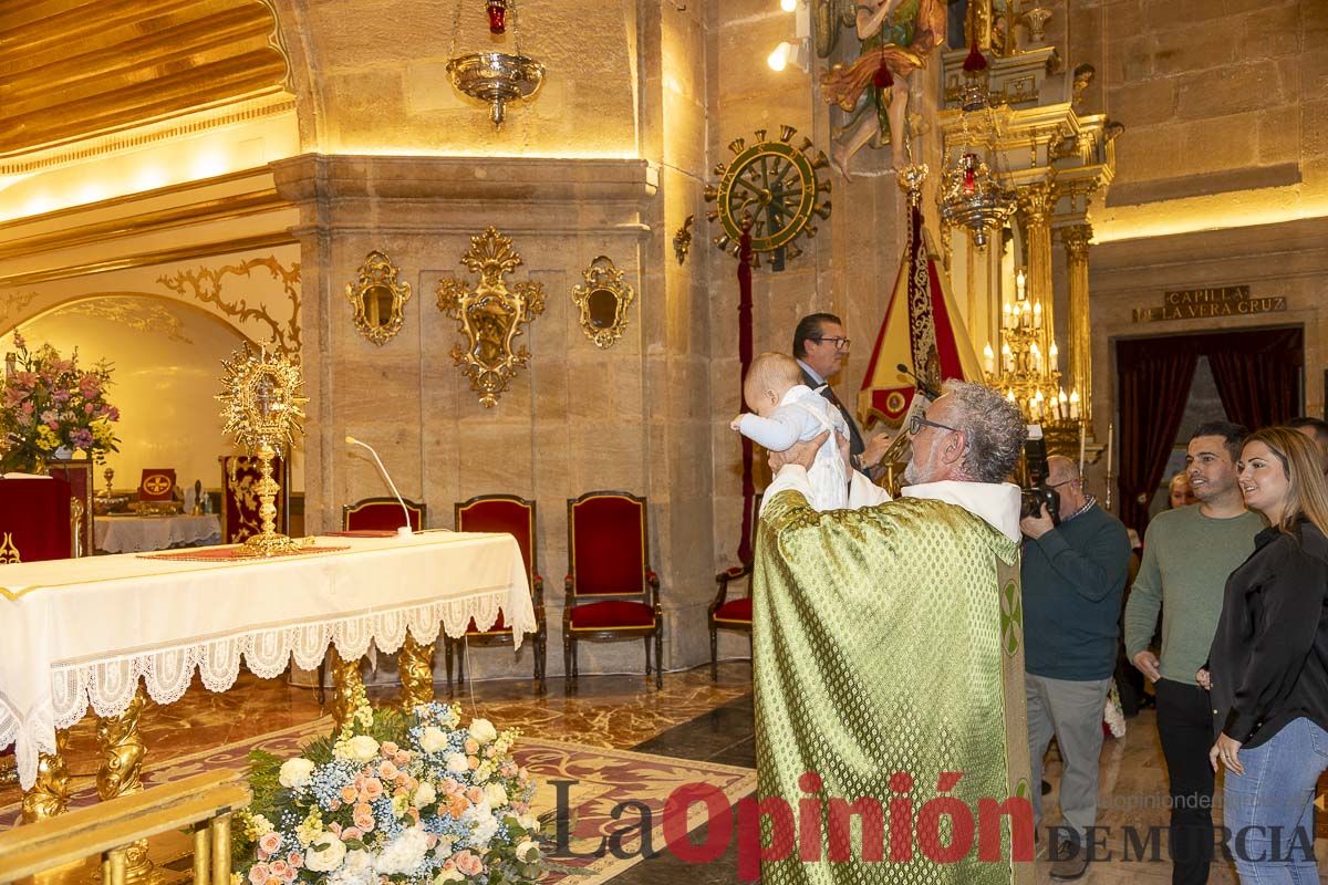 Presentación a la Vera Cruz de Caravaca de los niños nacidos en 2023