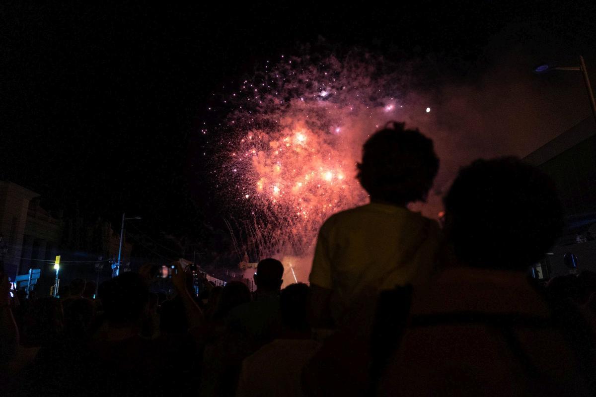 El Piromusical cierra la Mercè a ritmo de Sónar